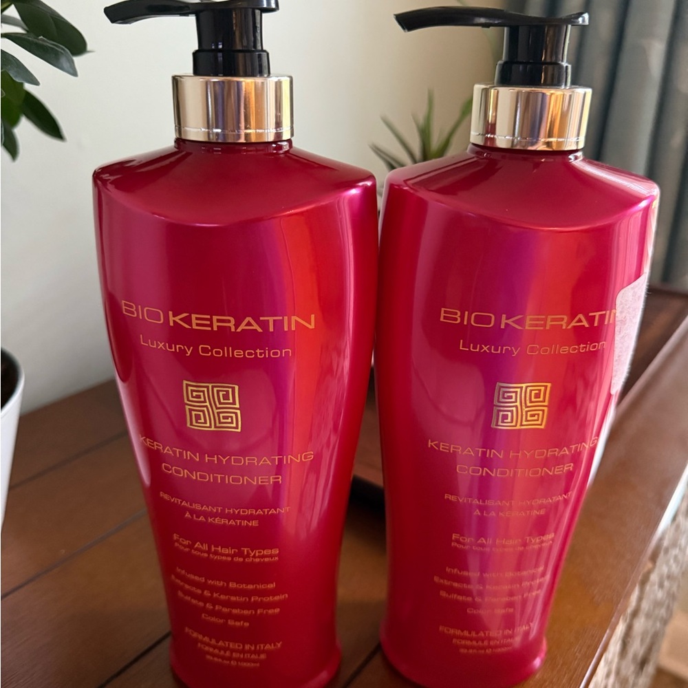Biokeratin Luxury Collection Conditioner 
Two bottles